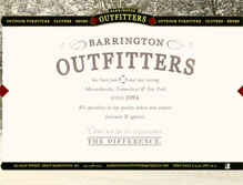 Tablet Screenshot of barringtonoutfitters.net